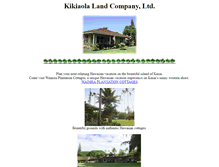 Tablet Screenshot of kikiaola.com